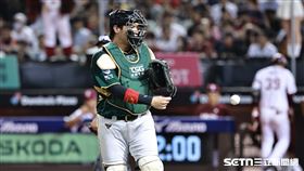 ▲中職36年例行賽，台鋼雄鷹捕手張肇元。（圖／記者劉彥池攝影）