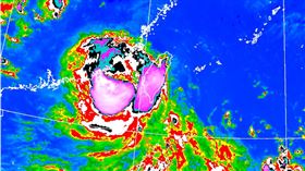 楊柳颱風（圖／翻攝自中央氣象署）