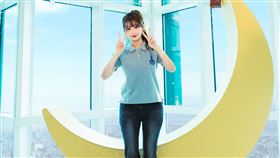 ▲富邦悍將啦啦隊李珠珢，首登台北101與粉絲見面。（圖／富邦育樂提供）