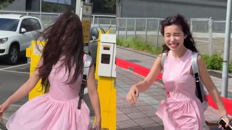 李多慧被吹到表情失控 她稱:是台灣老鳥