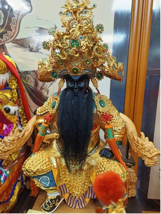 池王爺的神像。（圖／翻攝自麻豆海埔池王府粉絲專頁）