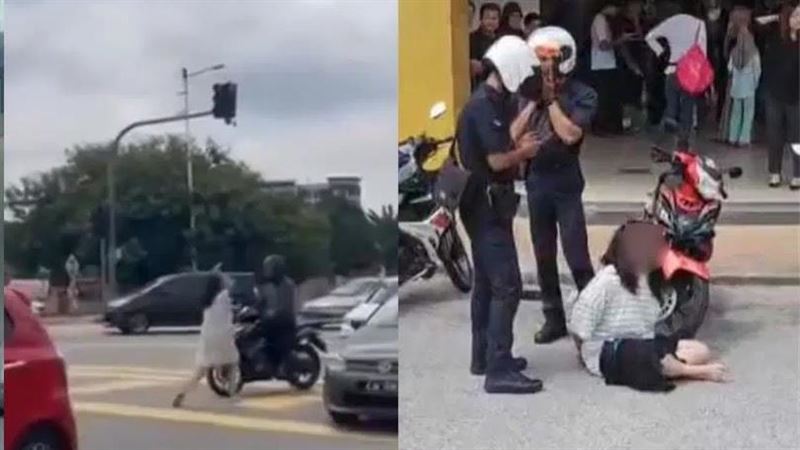 女持刀商場刺傷6人　吼：我討厭馬來西亞