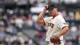 ▲鄧愷威本季第2場先發1.2局失7分退場。（圖／美聯社／達志影像）