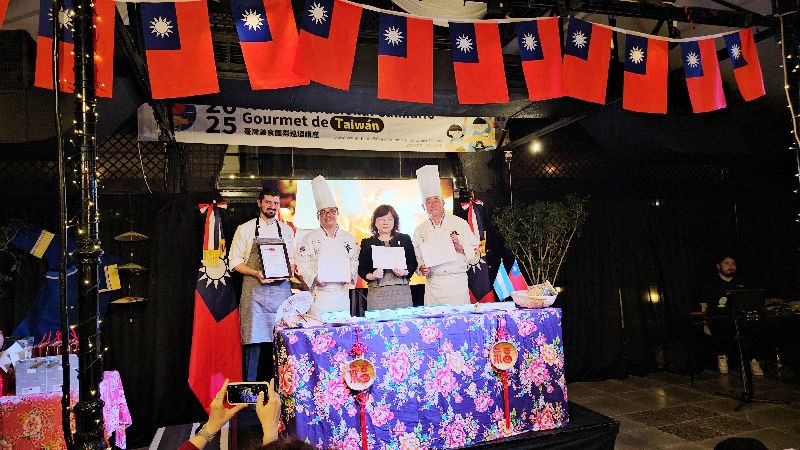 台國宴登阿根廷五星餐桌　美食外交促觀光