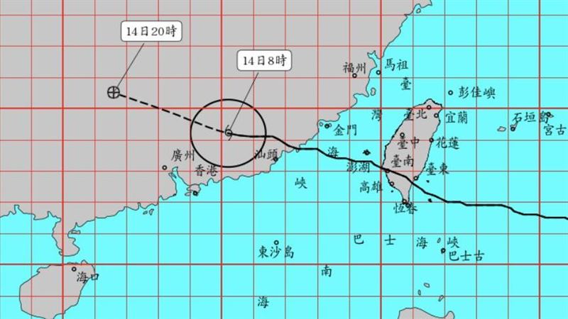 楊柳颱風海警解除　今2地仍防大雨