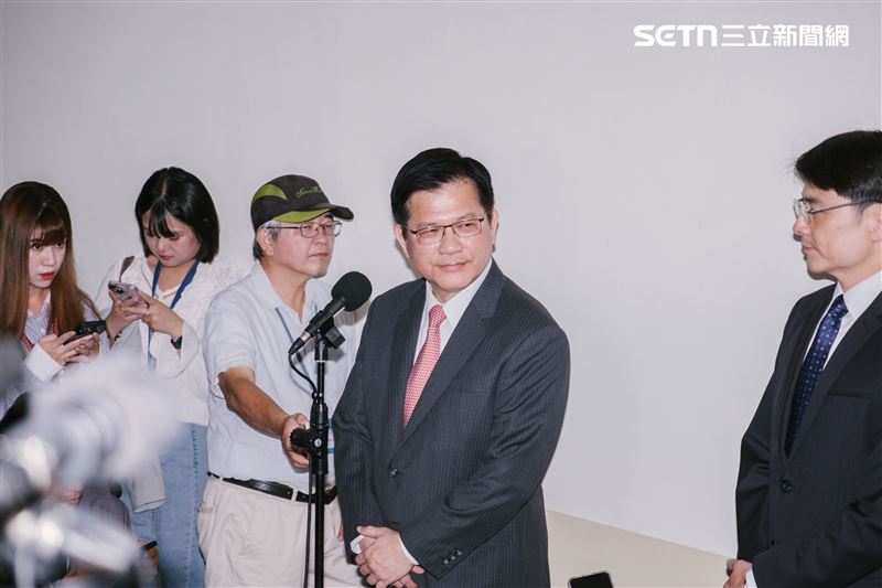 中國農業農村部長韓俊臨時取消在東京與日本農林水產大臣小泉進次郎的會談，林佳龍認為，這不會影響台日關係。（圖／記者楊士誼攝影）