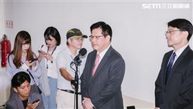 ▲林佳龍受訪。（圖／記者楊士誼攝影）