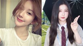 趙露思、虞書欣。（圖／翻攝自趙露思、虞書欣微博）