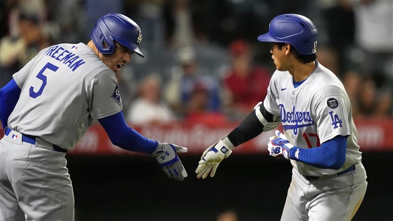 大谷還沒投球先敲三壘打 本季8支寫新高