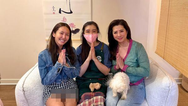 薔薔曬王祖賢合照出事了　短裙疑走光