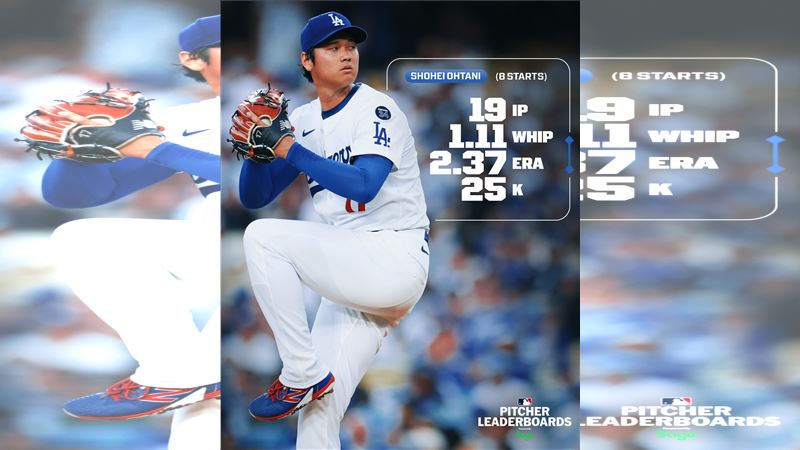 大谷翔平首度以「投手」身份對上前東家天使。（圖／翻攝自MLB推特）
