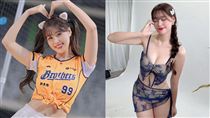 中信啦啦隊金渡兒曬大尺度泳裝　乖姐發聲