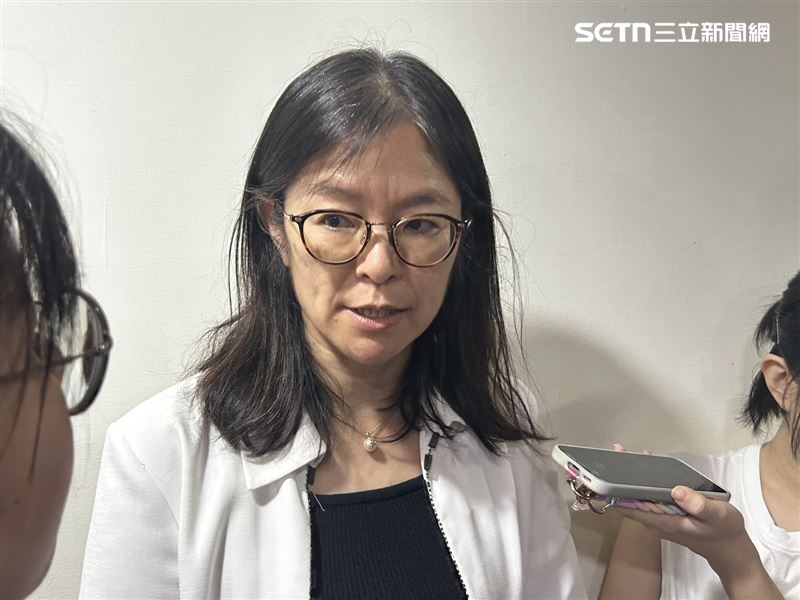 劉玉菁說，涉有性平事件的醫事人員是否能繼續執業，關鍵在於是否已受到懲戒處分。（圖／記者簡浩正攝影）