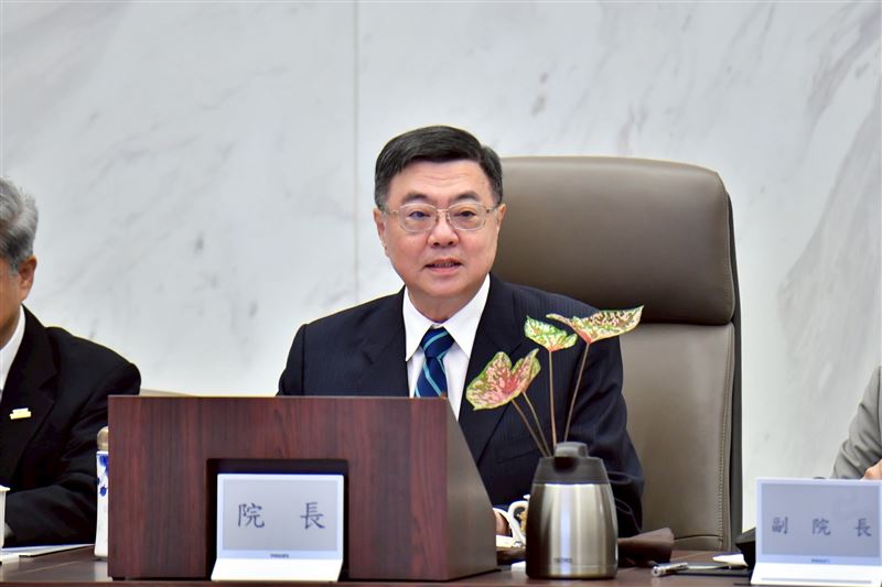 行政院長卓榮泰今（14）日主持院會。（圖／行政院提供）