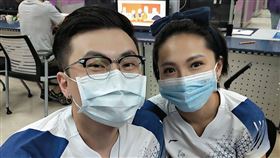 大牙登記結婚。（傳軒媒體提供）