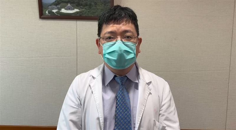 耕莘醫院眼科主任陳志明醫師說明（非秦楊當日主治醫師）。（圖／耕莘醫院提供）