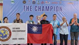 建中樂旗聯隊在2025年世界樂旗大賽中奪冠。（圖／台北教育局提供）