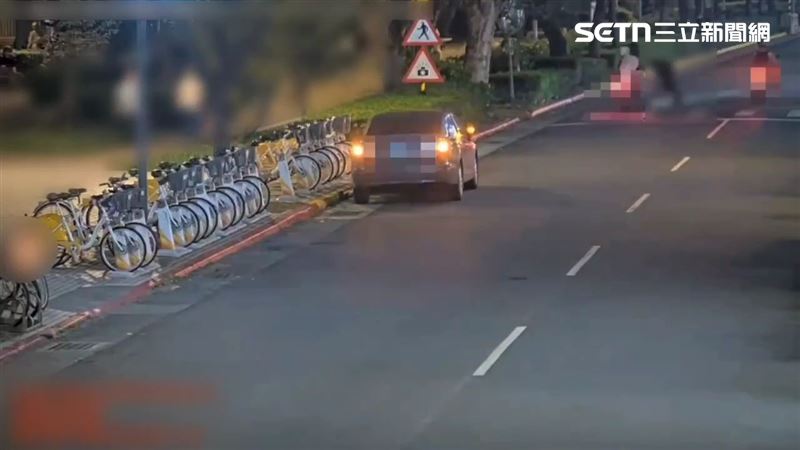 北市洪姓軍人騎車撞死26歲賴姓女行人。（圖／翻攝畫面）