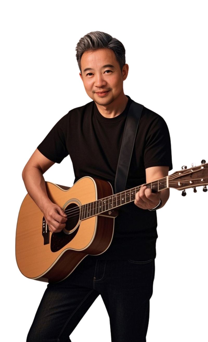 陳傑洲創作神曲〈香蕉歌〉破千萬點閱，也曾替劉德華等人寫歌。（圖／交通部觀光署西拉雅國家風景區管理處提供）