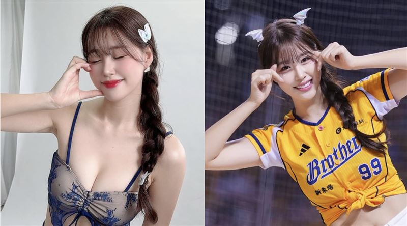 金渡兒透視蕾絲泳裝辣翻 超深溝倒奶全洩