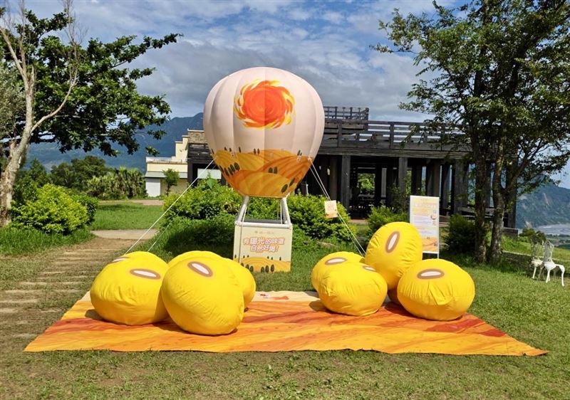 統一陽光登場台東熱氣球嘉年華　打造「陽光Chill派對」打卡新熱點。（圖／業者提供）