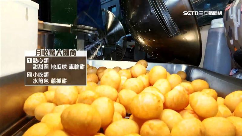 攤販的月收入很可觀