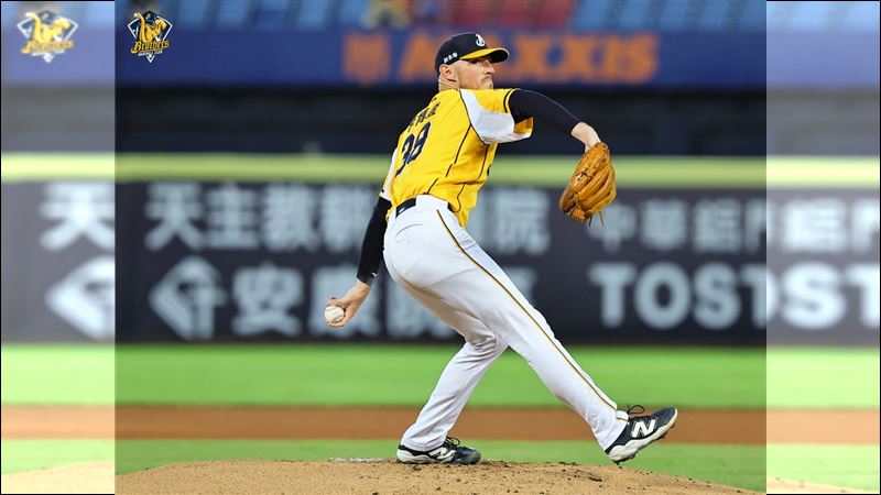中信兄弟先發投手李博登。（圖／中信兄弟提供）