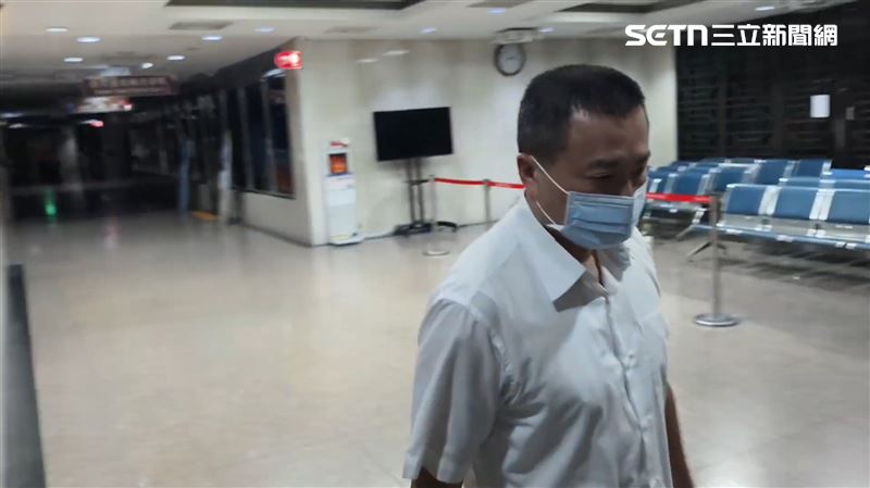 台北市文山一分局偵查隊長陳俊銘12萬元交保。（圖／翻攝畫面）