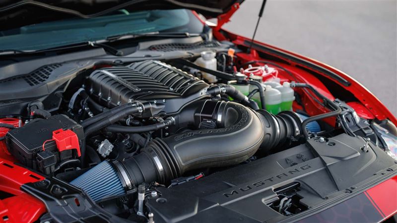 Super Snake-R保留了福特Coyote V8引擎核心。（翻攝Shelby American網站）