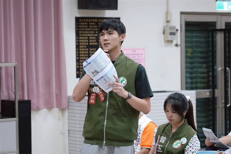 議員歐陽霆公告，新竹縣加碼普發34000，順利通過。（圖／翻攝畫面）