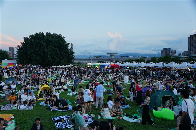 新北市河海音樂季最終站於新北大都會公園登場，誠摯邀請市民朋友，共赴這場夏末最精彩的搖滾盛典！（圖／圖為2023年資料照）