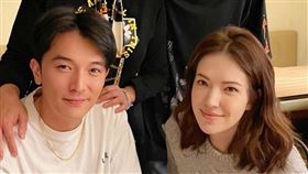 ▲許瑋甯與邱澤。（圖／翻攝自崔佩儀IG）