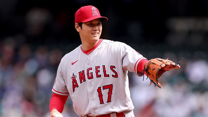 大谷翔平2018年新人球季出賽10場拿下4勝。（圖／翻攝自天使X）