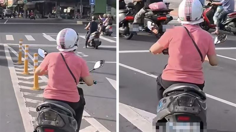 考官吃了多少雞腿？大嬸下橋鬼切兩車道