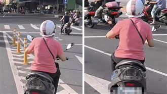 考官吃了多少雞腿？大嬸下橋鬼切兩車道