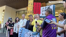 ▲張靜15日赴北檢執行科報到入監。（圖／記者楊佩琪攝）