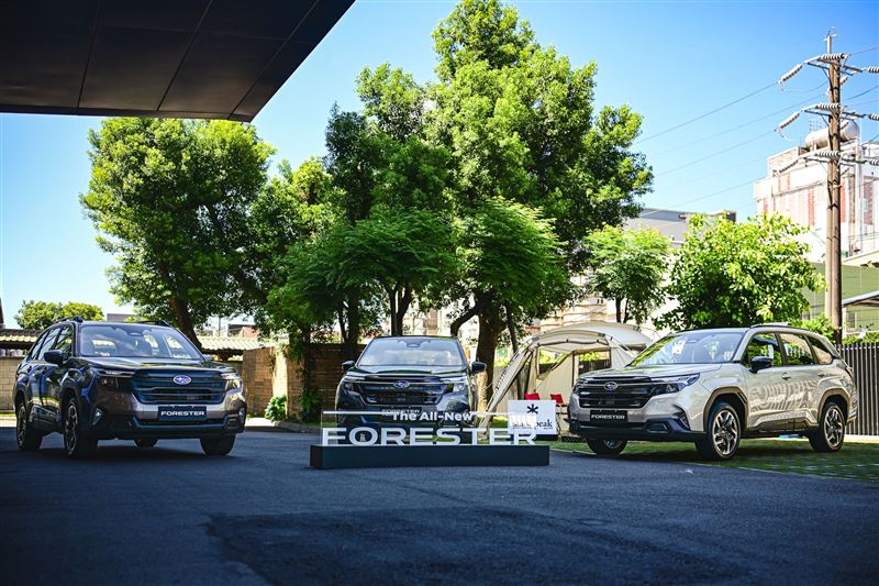 Forester配備對稱式全時四輪驅動（Symmetrical AWD）與X-MODE。（Subaru提供）