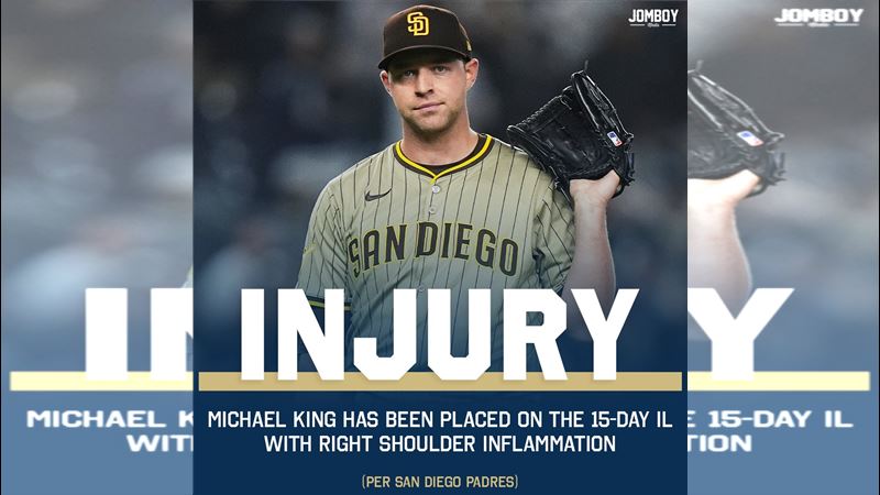 金恩（Michael King）傷癒歸隊後僅投2局又進入受傷名單。（圖／翻攝自Talkin&rsquo; Baseball X）