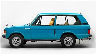 Range Rover限量經典車　空運來台展出
