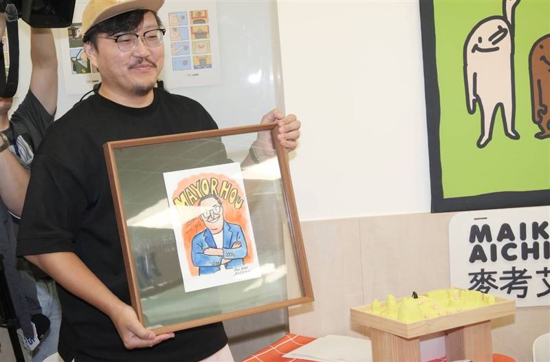 新北青創中和藝文基地將邀請插畫家KAIMIN辦理及現場似顏繪體驗。（圖／新北市政府提供）