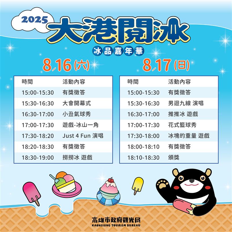 大港閱冰活動流程曝光。（圖／高雄市觀光局提供）