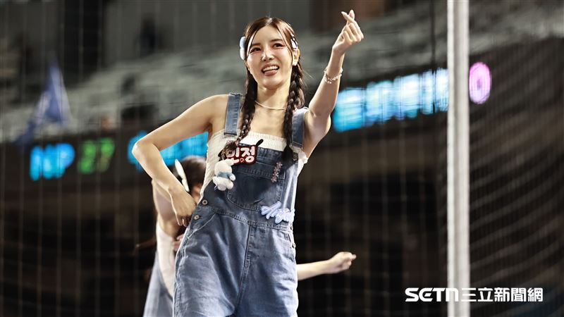 中職36年例行賽，Fubon Angels韓籍成員南珉貞。（圖／記者劉彥池攝影）