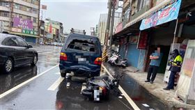 屏東市13日發生一起死亡車禍。（圖／翻攝畫面）