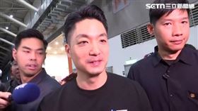 面對記者追問，慈湖、台北蓋核電廠？蔣萬安均未回應。（圖／翻攝畫面）