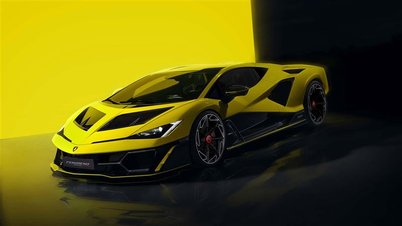 側大型進氣口彷彿放大版的NACA進氣道。（翻攝Lamborghini網站）