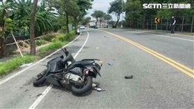 彰化,車禍,對撞,逆向,少年,命危,行車紀錄器（圖／翻攝畫面）