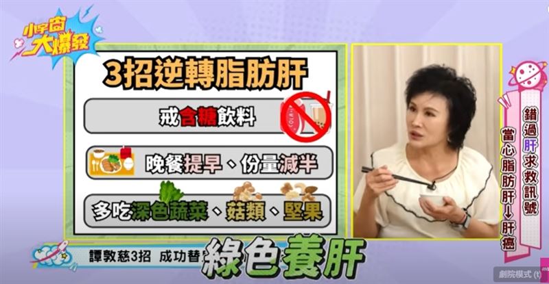 譚敦慈用三招成功幫兒子減重，甩掉脂肪肝。（圖／翻攝自《小宇宙大爆發》YT）
