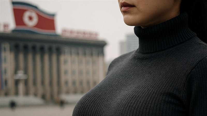北韓禁止隆乳，路上隨機取締，「不是天然」就送勞改。（示意圖／AI生成）