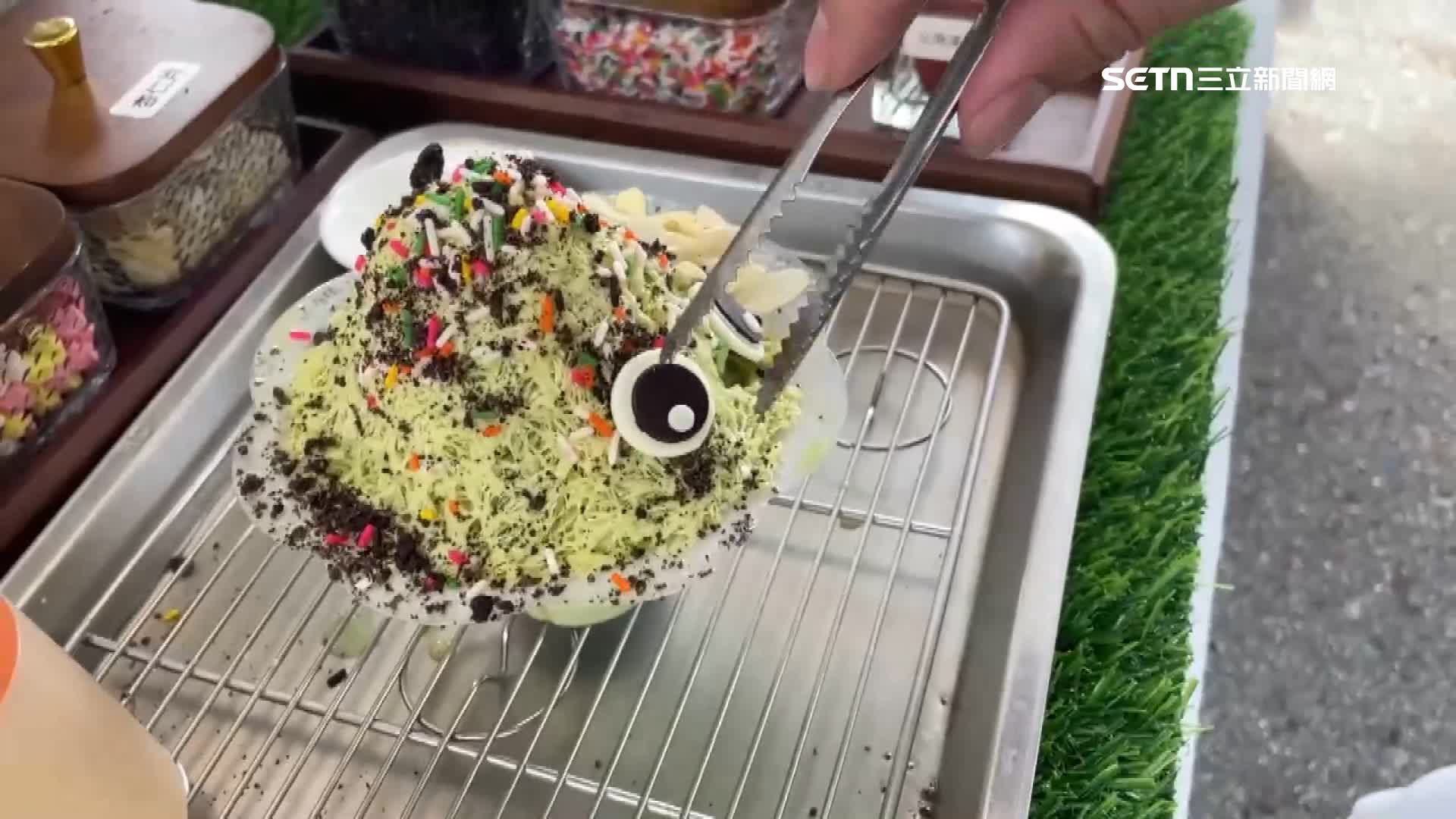民眾自己DIY的雪花冰
