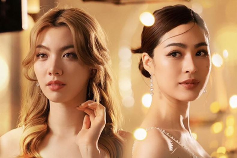 泰國超人氣百合CP「LingOrm」，自2024年主演GL劇《我們的秘密》後人氣飆升，甚至被封為「泰百天花板」。（圖／翻攝自Ｘ）